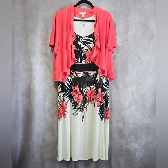 Dressbarn 2-Piece Floral Set - Size 18 - Picture 17 of 17